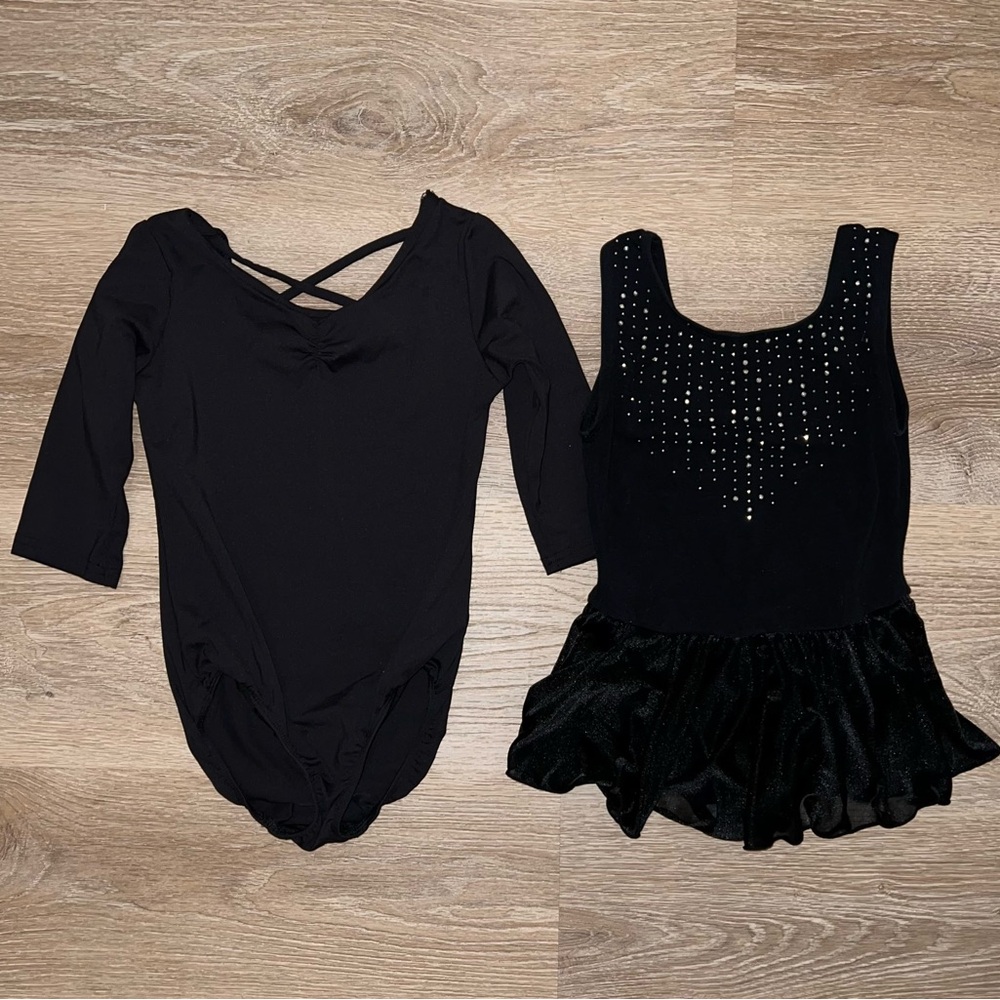 Girls dance leotards